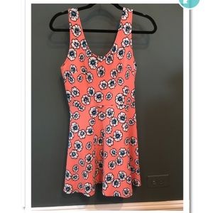 Floral Summer Dress With Bow-Back